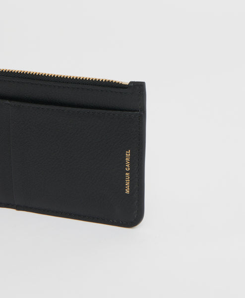 Zip Card Holder - Black