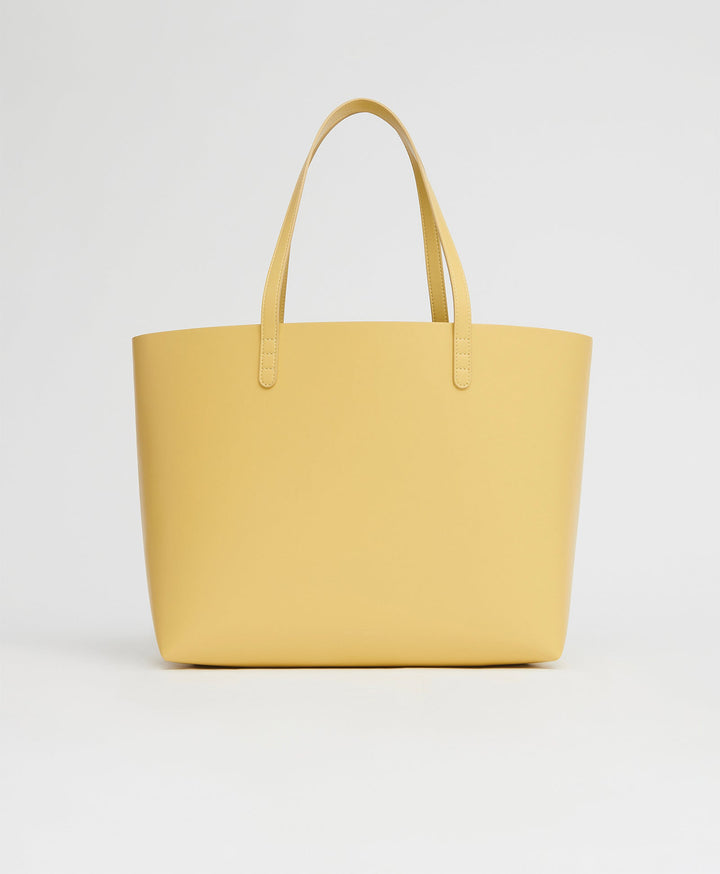 Mansur Gavriel Leather Tote Bag - Yellow Totes, Handbags - WGY43699