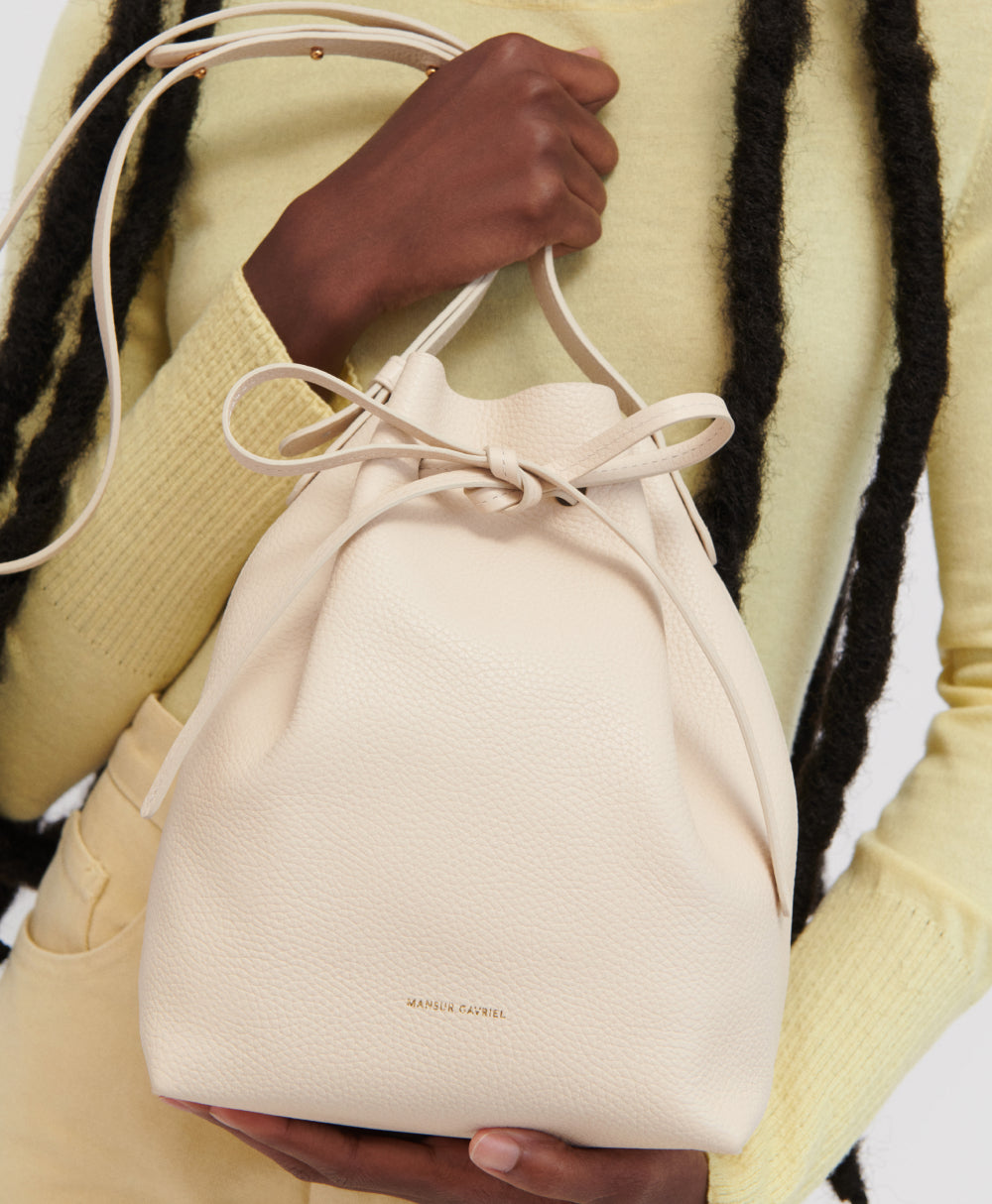 Mansur gavriel tumble discount mini bucket bag