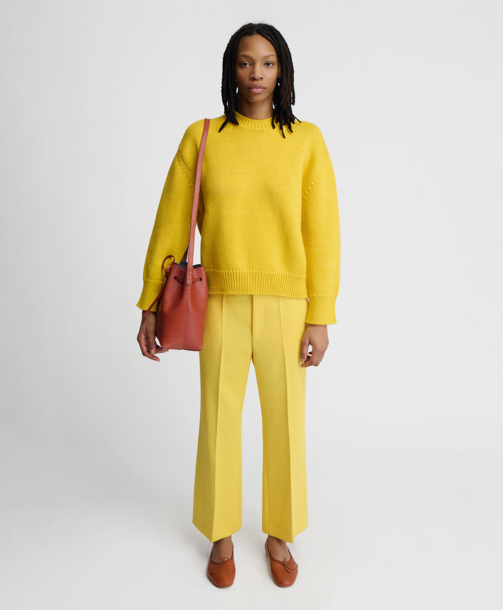 Zara mustard outlet sweater