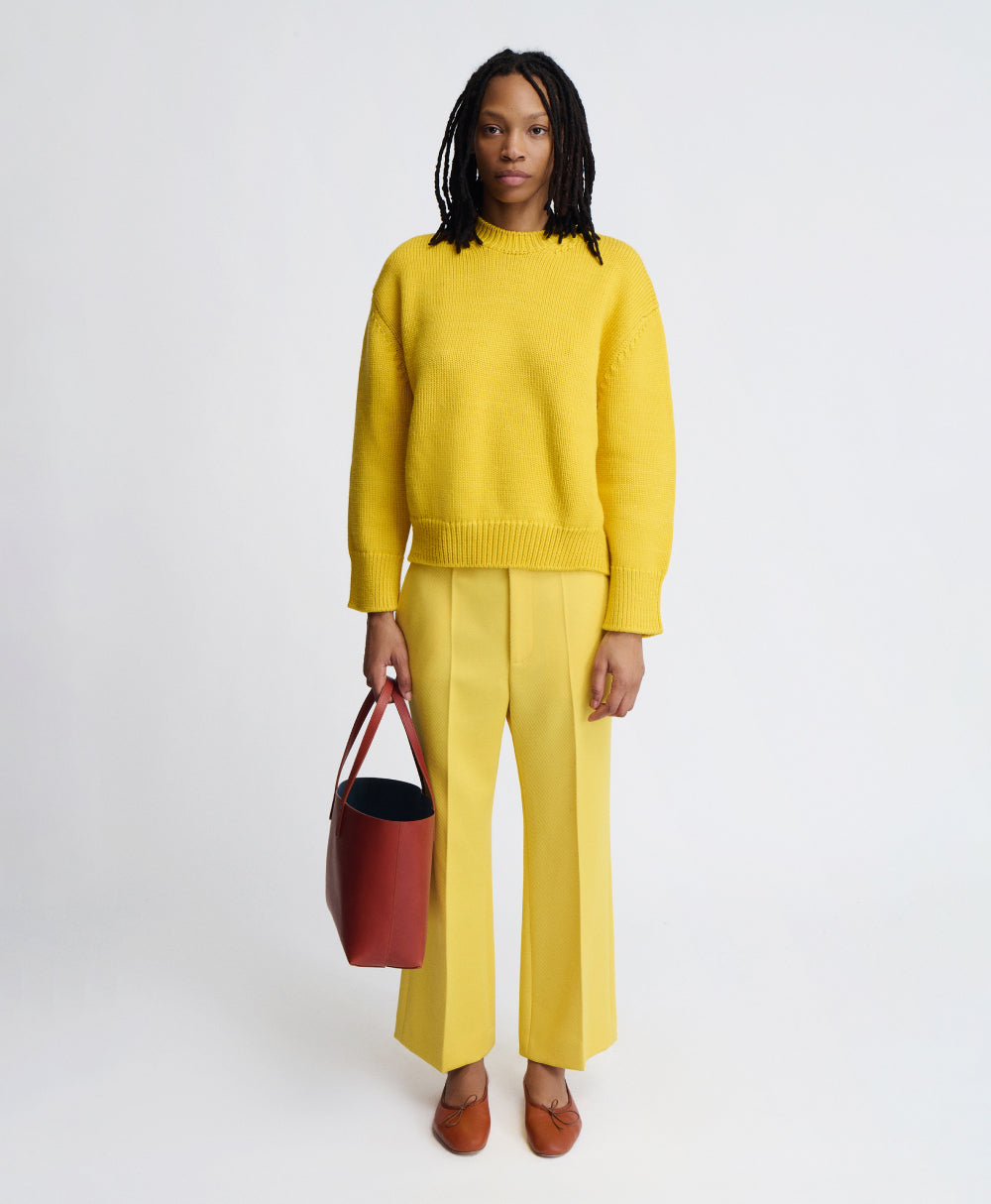 Mansur gavriel north discount south tote raw