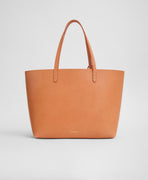 Mansur Gavriel Large Tote in Black with Gold Interior