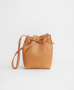 Mansur Gavriel | Upcycled Woven Mini Bucket - Caramel | Caramel