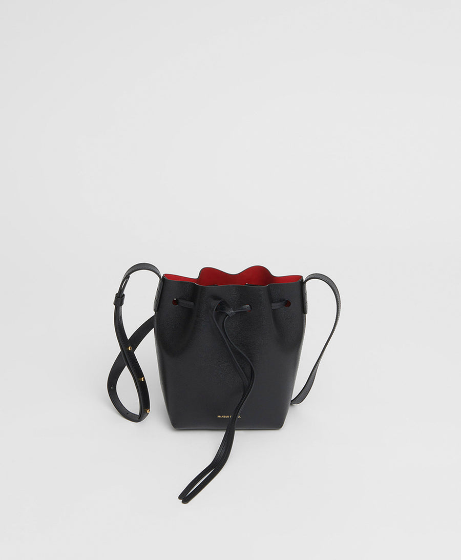 Mansur Gavriel - Black Leather Large Bucket Bag