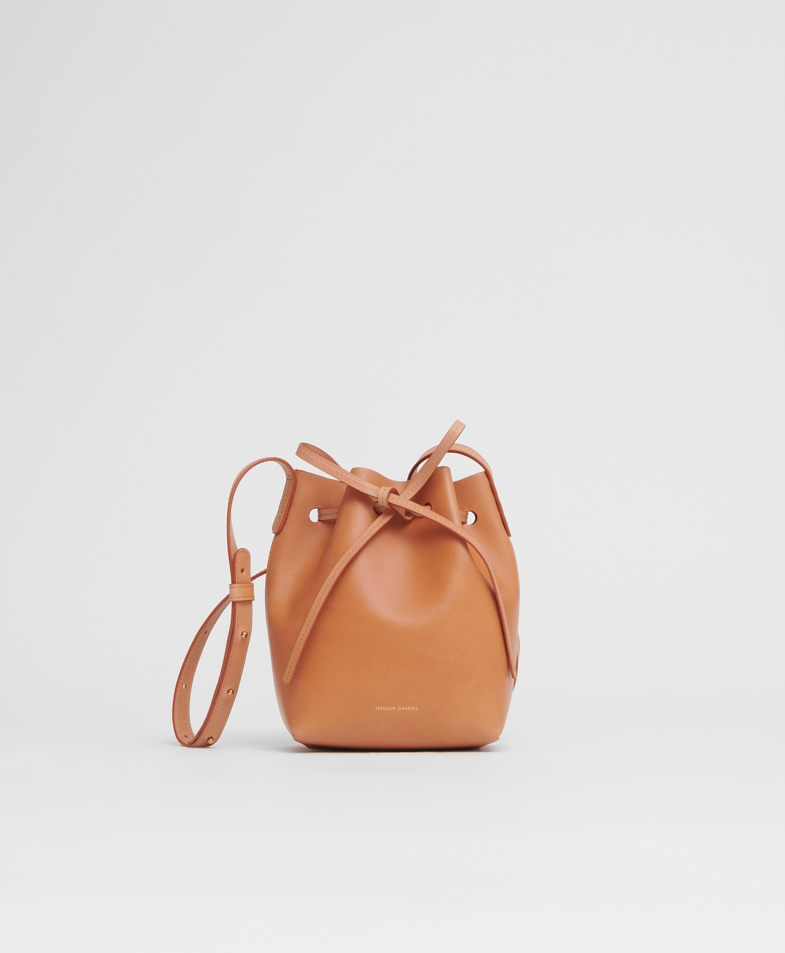 Mansur gavriel green online bucket bag