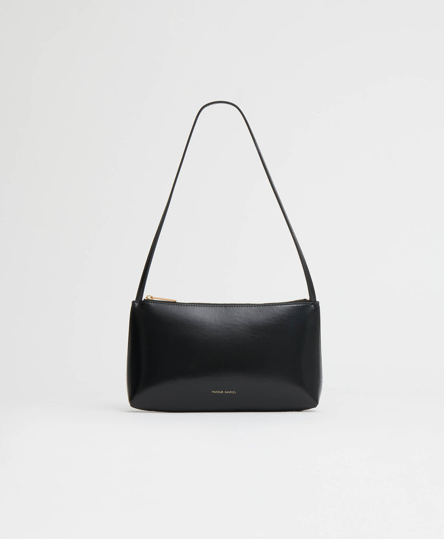 Gaia Shoulder Bag - Black/Flamma