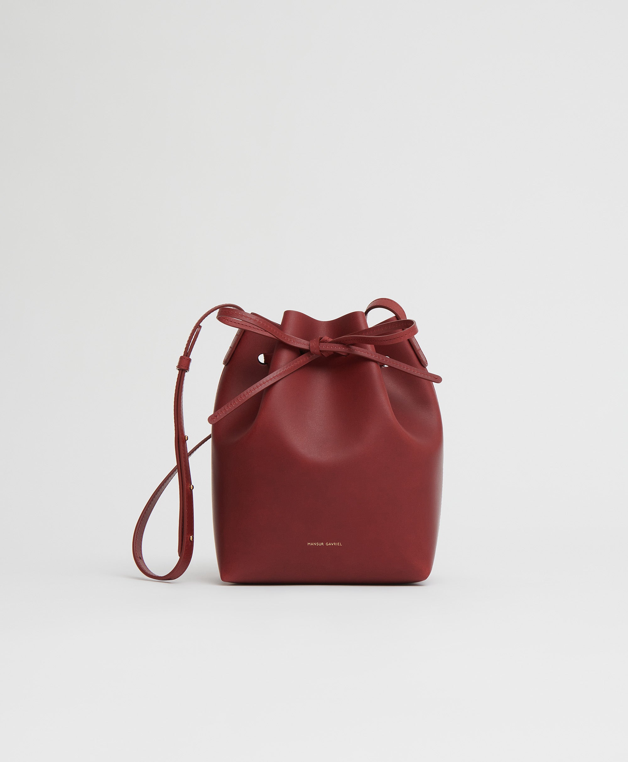 Mansur gavriel discount bucket bag weight