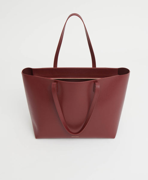 Large Zip Tote - Claret