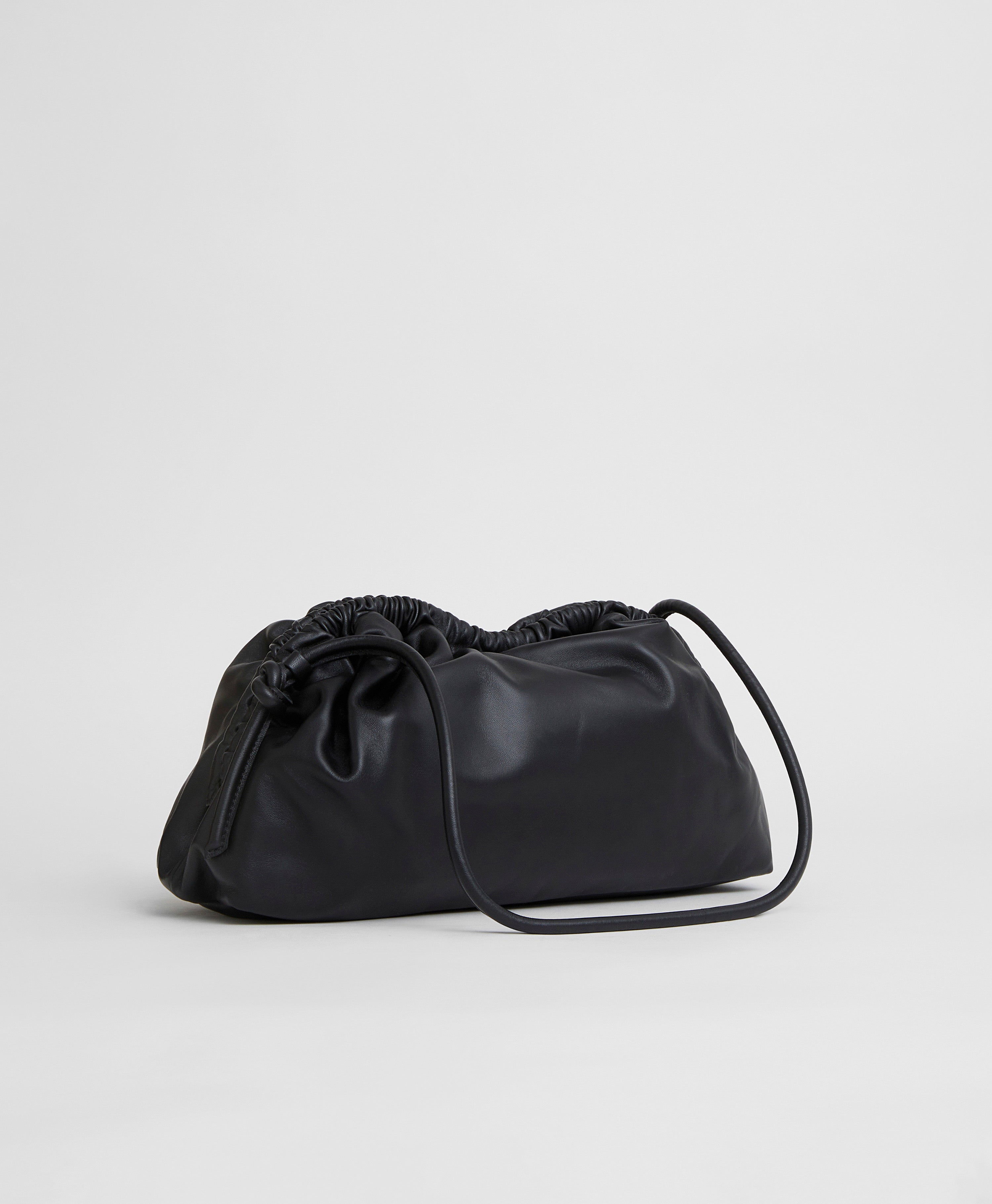 Leather black outlet clutch