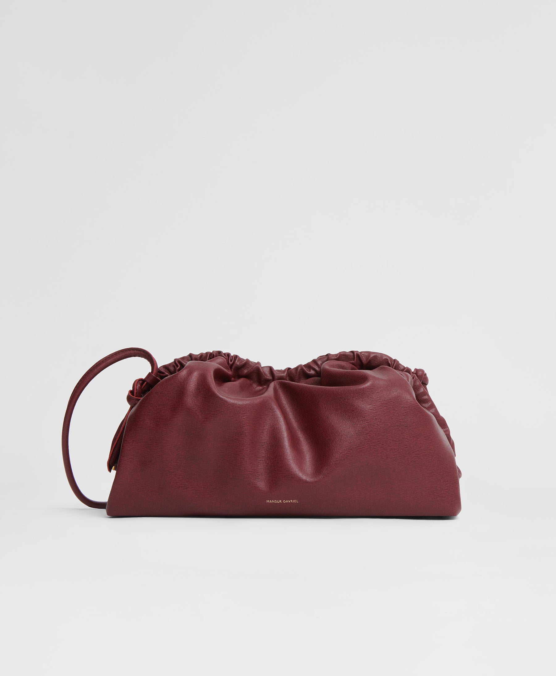 Oversized Cloud Clutch Claret