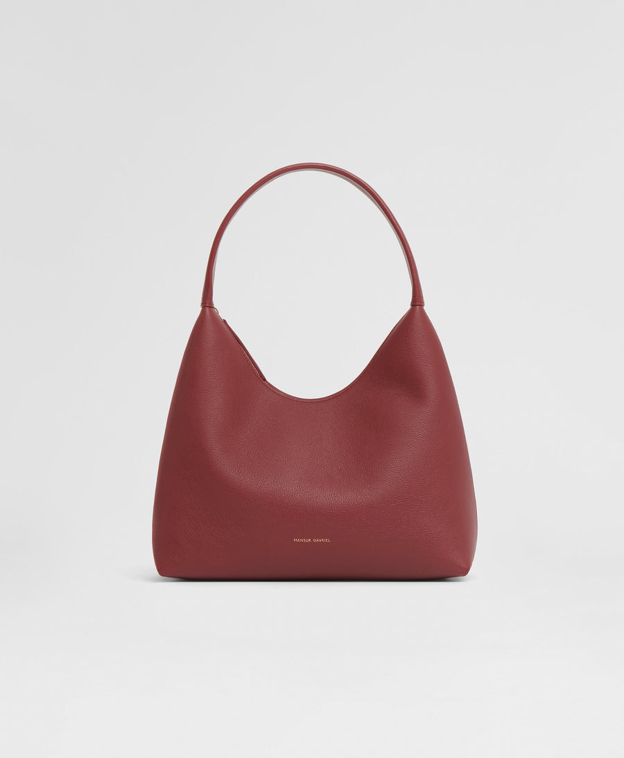 Small E/W Day Luxe Bag in Leather