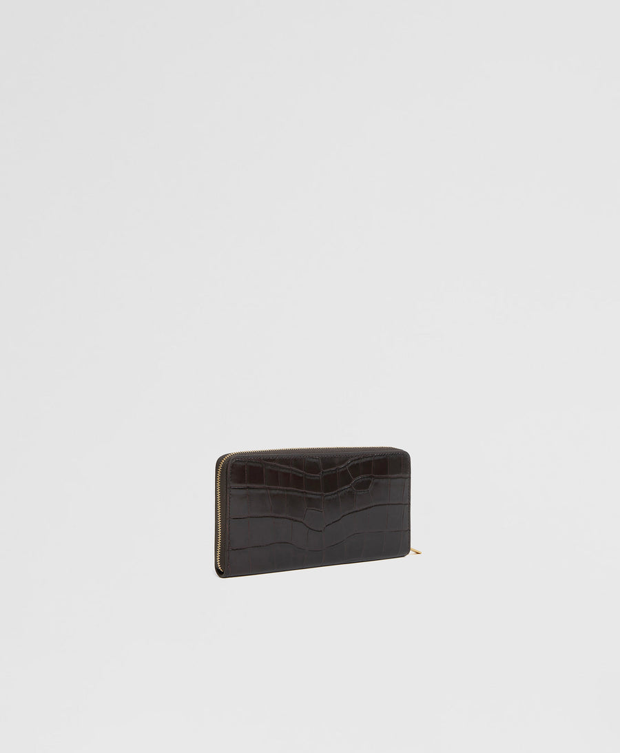 continental wallet black