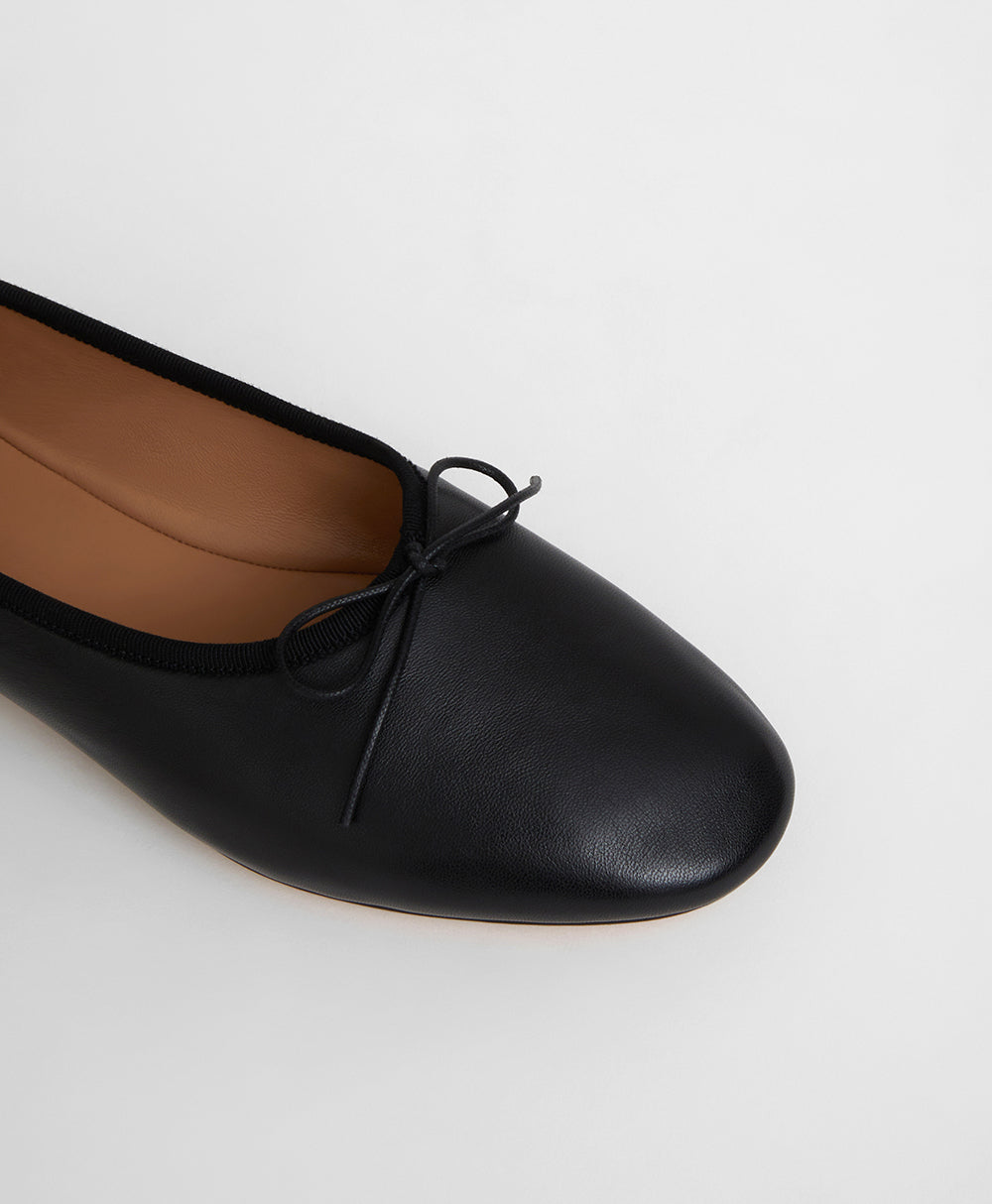 Womens black ballet flats hot sale