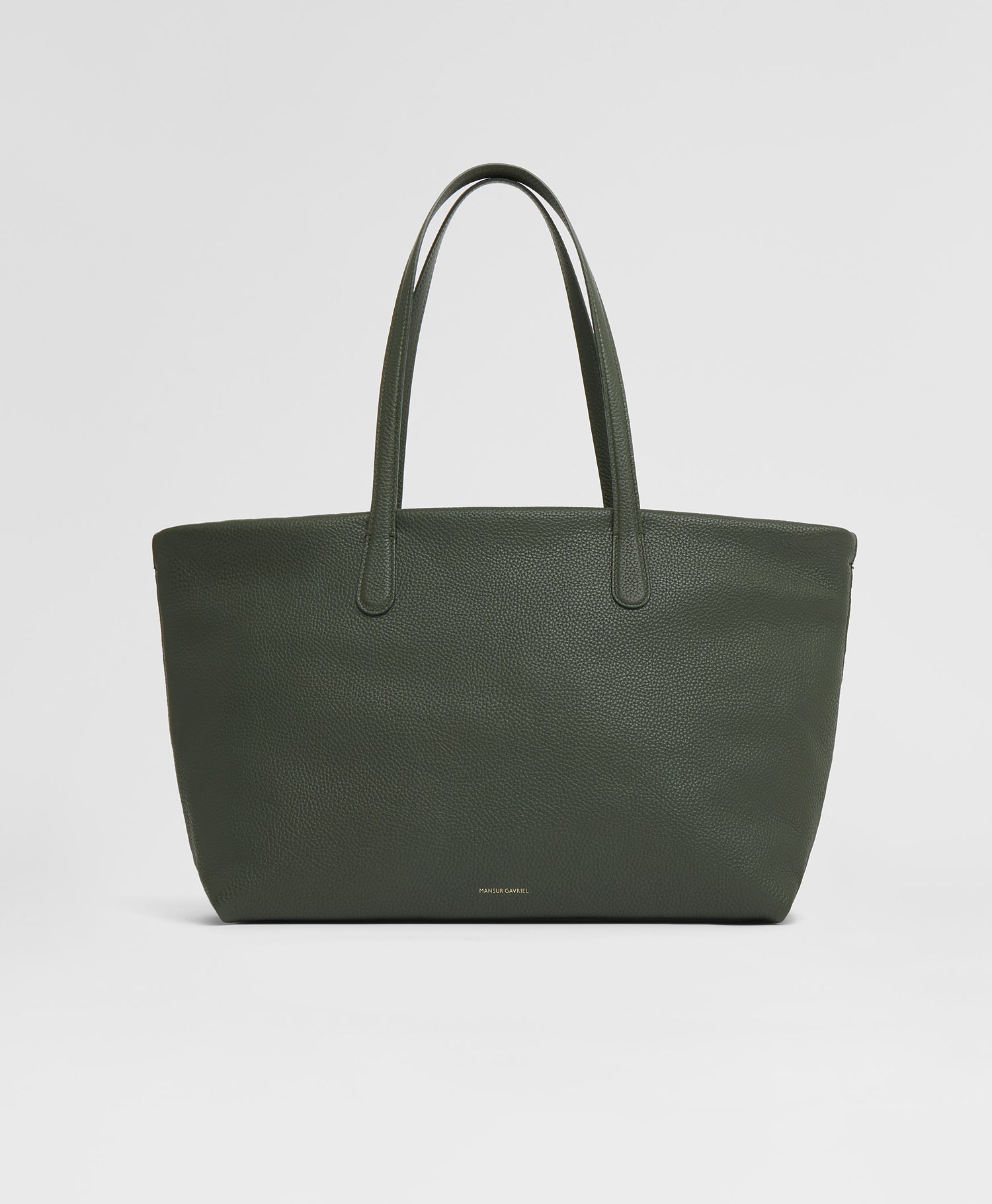 Mansur Gavriel Everyday Leather Tote Bag - Green