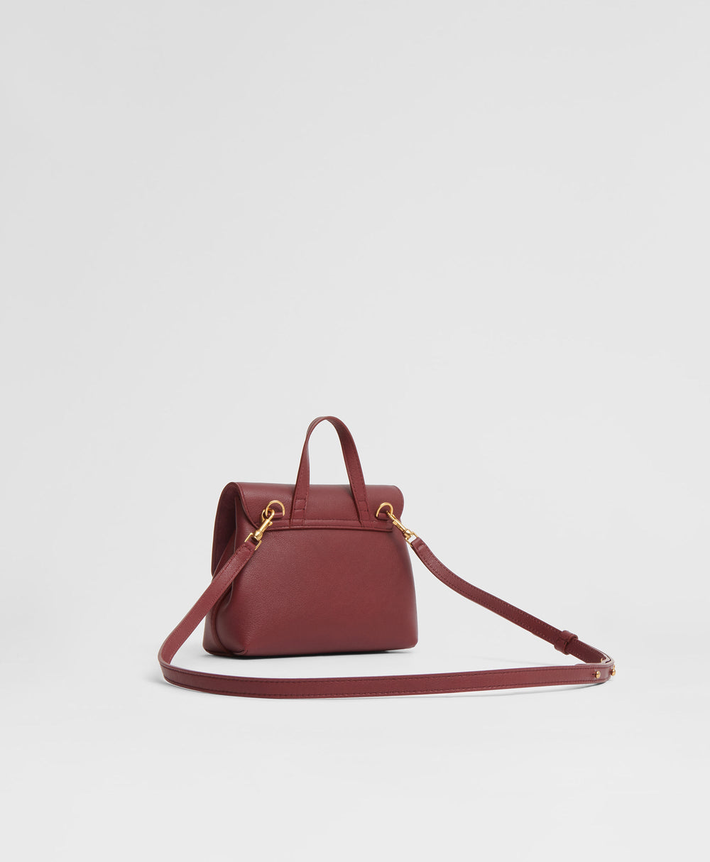 CELINE Smooth Calfskin Mini Tri-Color Belt Bag Beige Burgundy