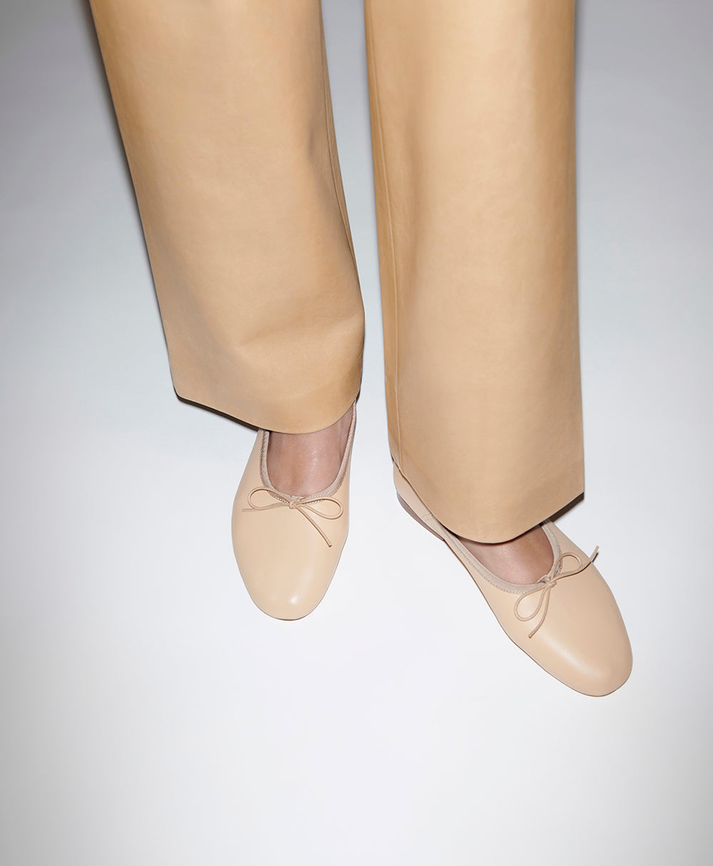 Mansur gavriel store monogram ballet flats