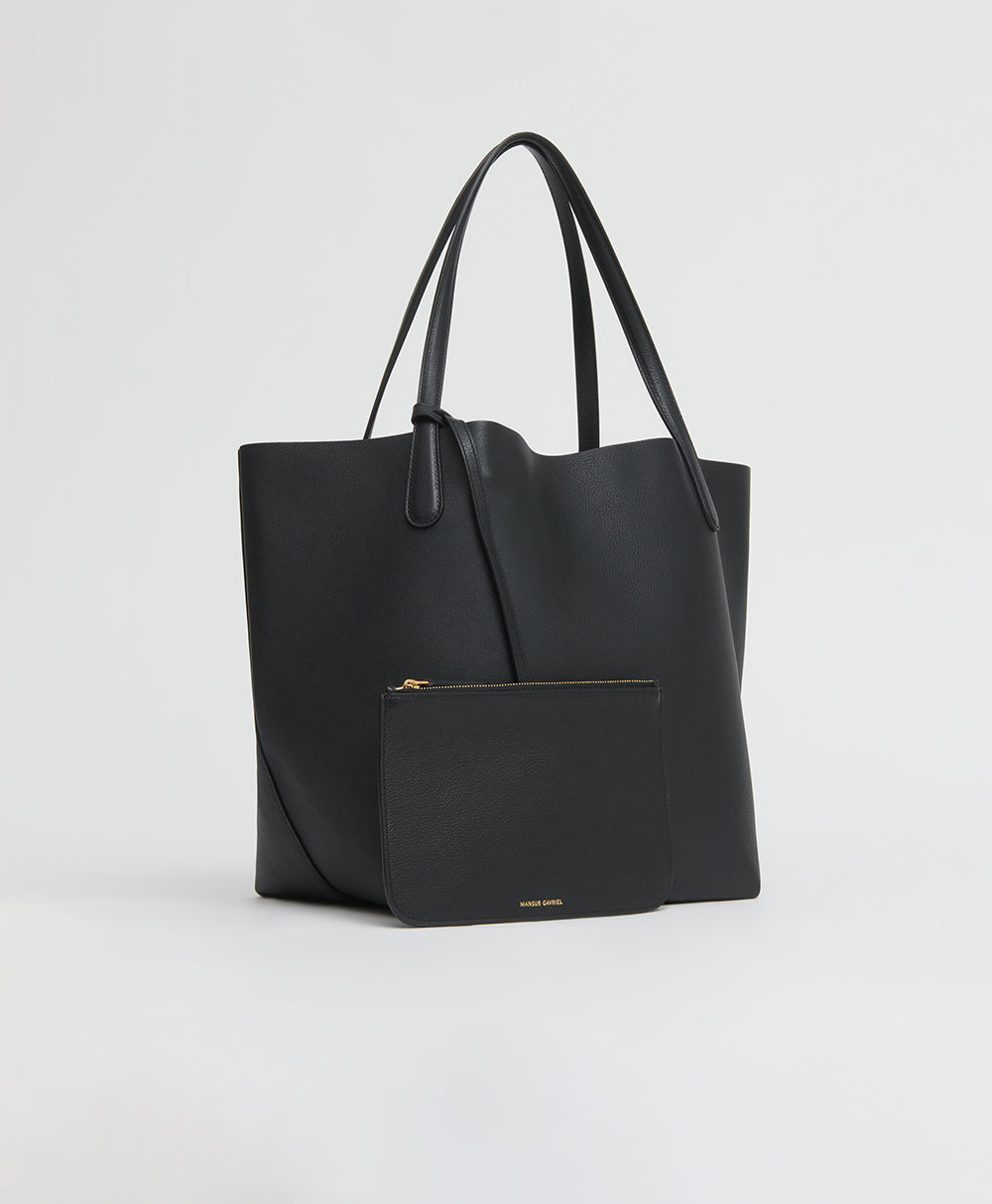 Shop Women's MANSUR GAVRIEL Bags - Black Leather Tote Bag